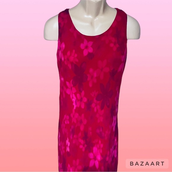 ❤️ Positive Attitude Red Floral 2Pc Dress set - Picture 7 of 13